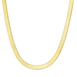 COlar Choker Fita 3mm Banhado a Ouro 18k