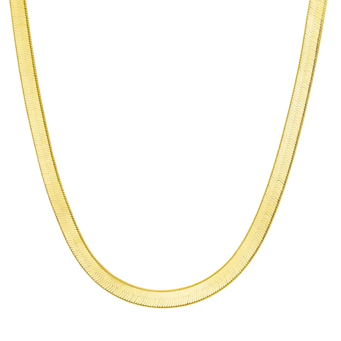 COlar Choker Fita 3mm Banhado a Ouro 18k