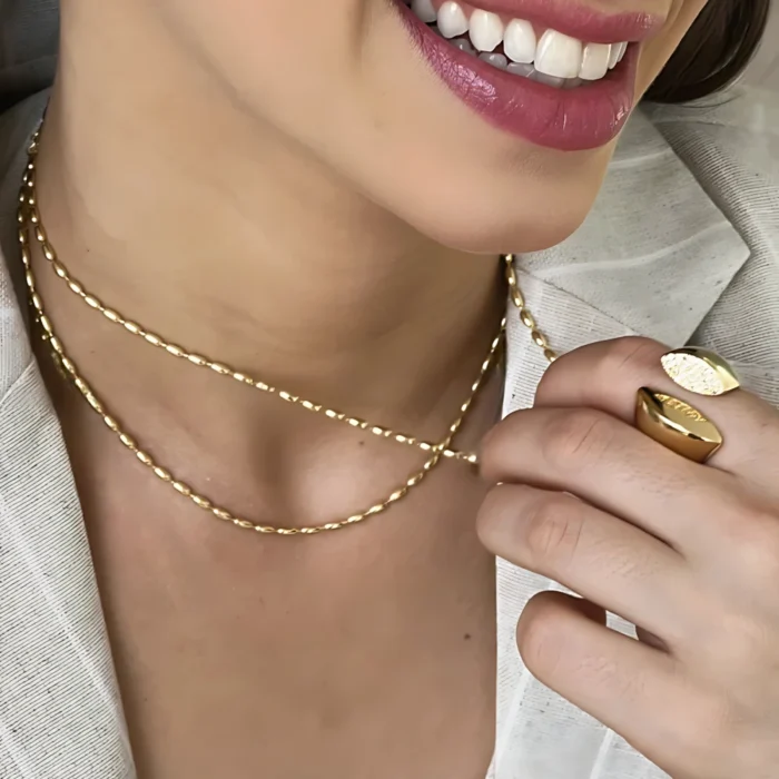 colar mariana banhaso ouro 18k rodio branco iridiz.com .br 2