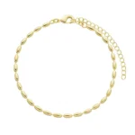 Pulseira Gominhos Mariana Banhado a Ouro 18k