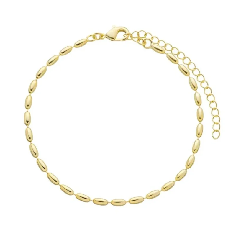 Pulseira Gominhos Mariana Banhado a Ouro 18k